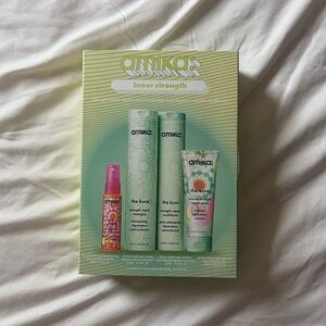 NWT Amika Inner Strength Hair Care Set